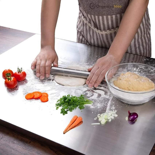 Pure Non-Magnet Stainless Steel Cutting Board ( Same Day Delivery )