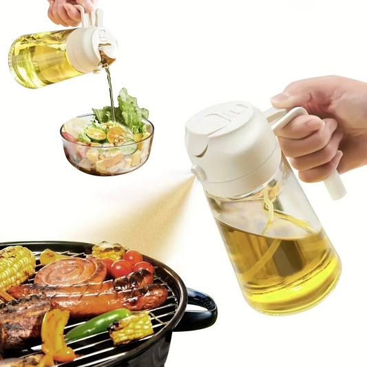 2 in 1 Oil Spray Bottle – Imported Quality