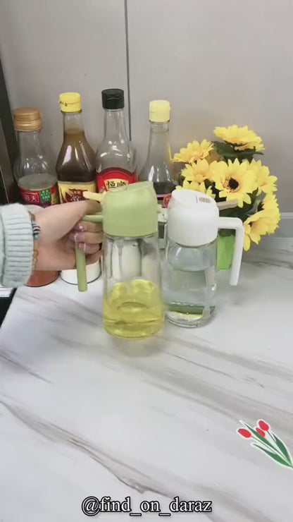 2 in 1 Oil Spray Bottle – Imported Quality